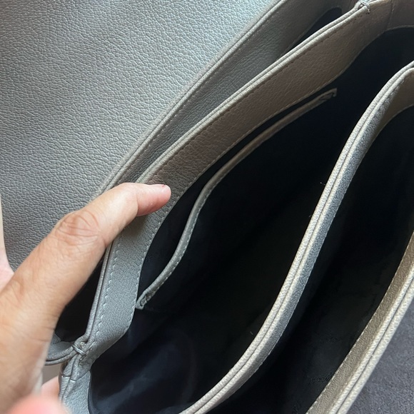 Chopard Shoulder Bag Lucca Chain Shoulder Leather Gray - Picture 11 of 12